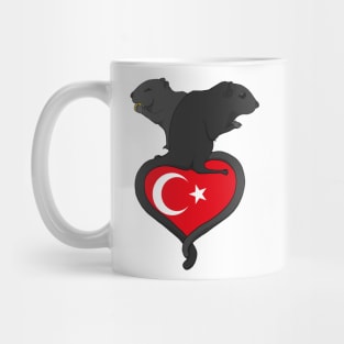 Gerbil Turkey (dark) Mug